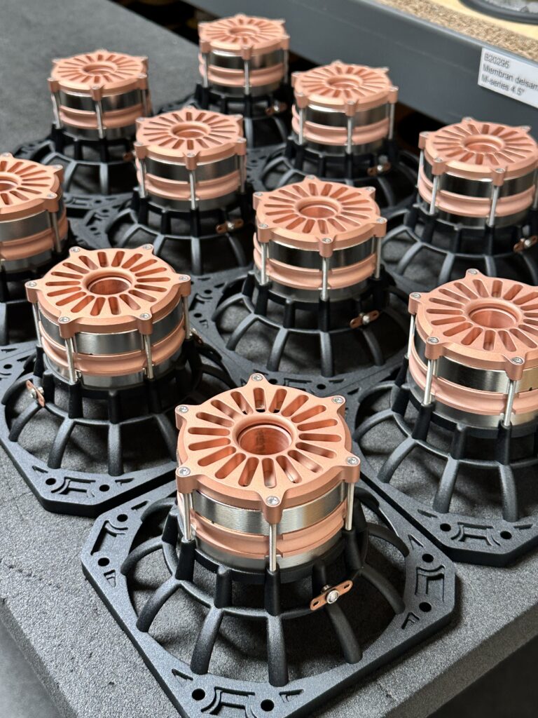 Alle Chassis für die Børresen Lautsprecher stammen aus der hauseigenen Produktion.