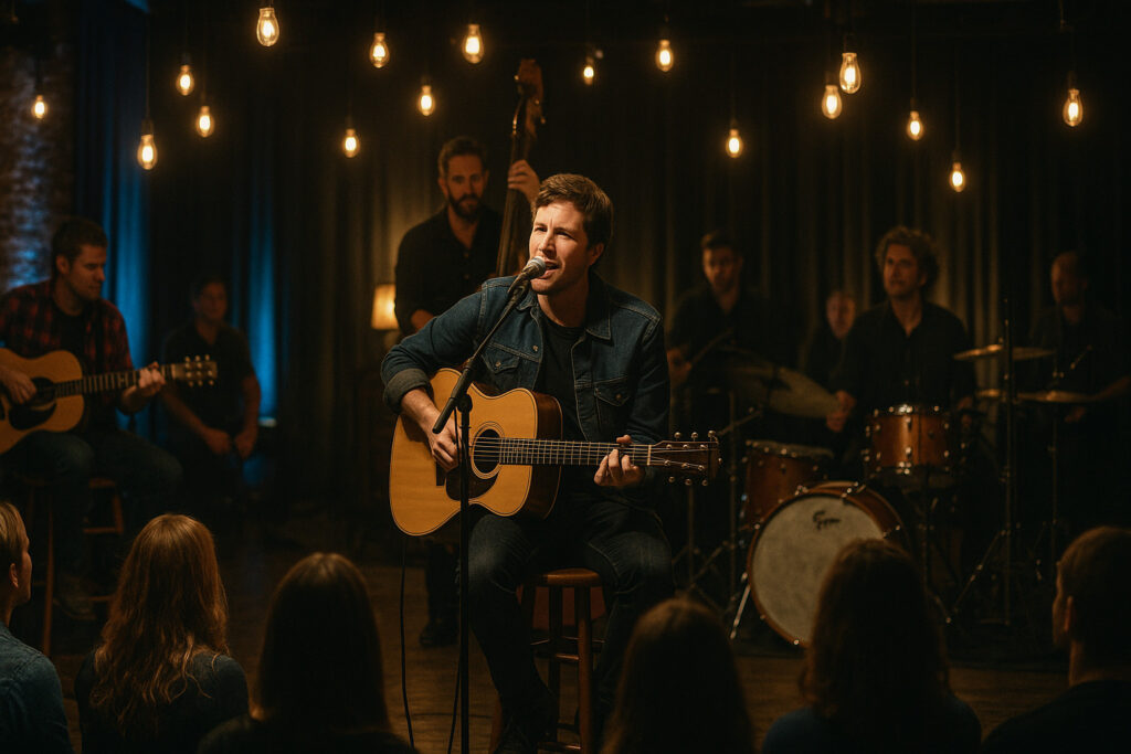 Ein Live-Konzert mit besonderer Stimmung.