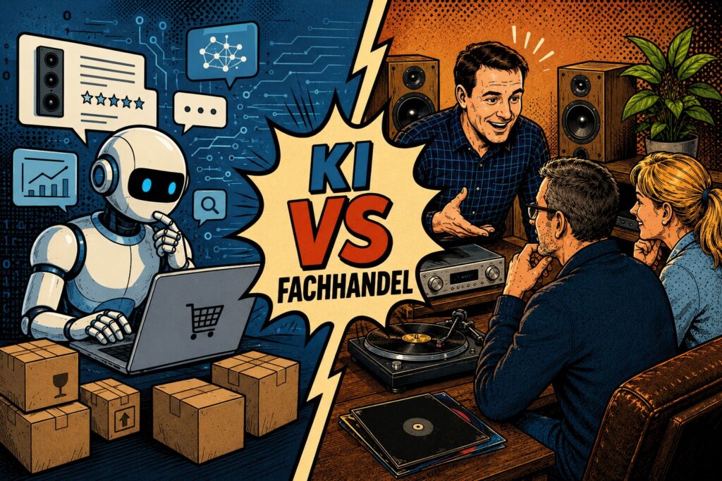 KI vs Fachhandel 